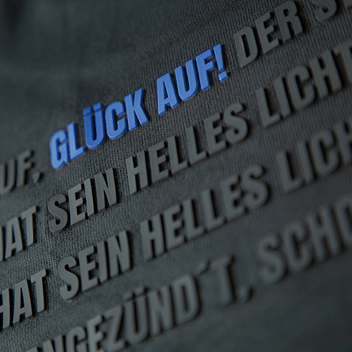 Chemise bleue « Glück Auf »