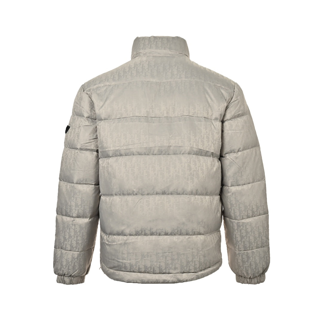 Doudoune presbyte à motif foncé imprimé sur toute la surface