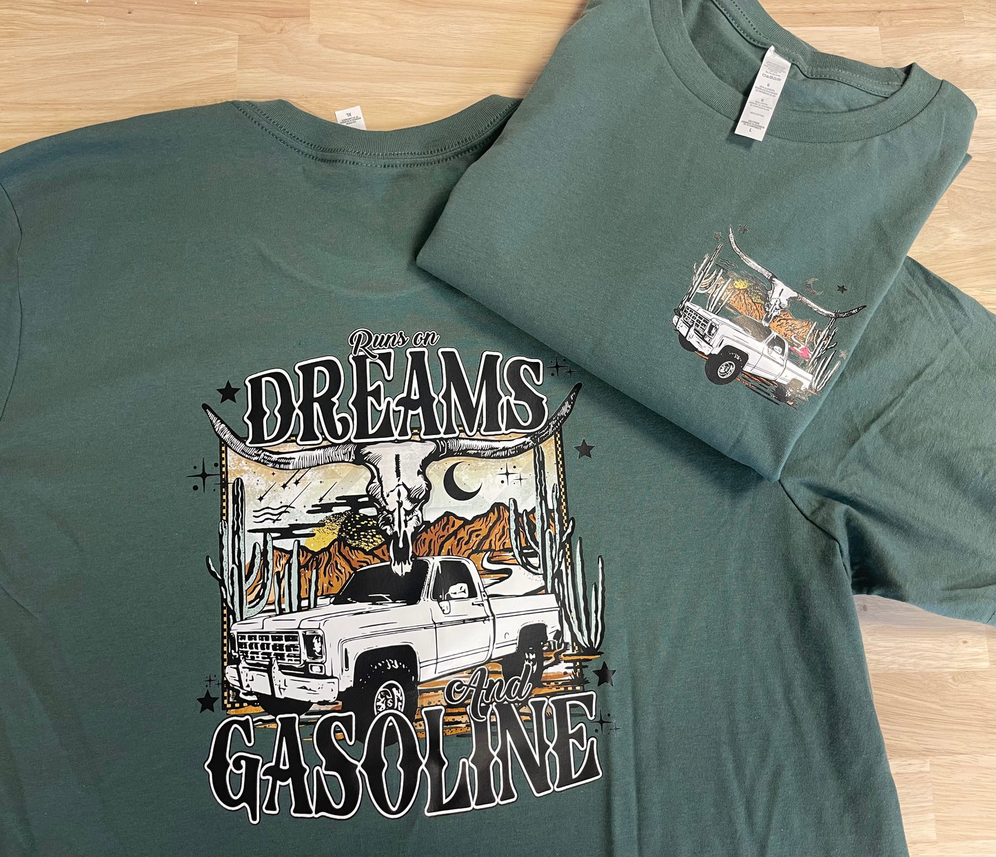 Dreams and Gasoline t-shirt