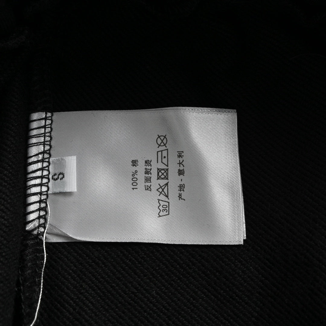 Short imprimé lettres CD graffiti sur toute la surface