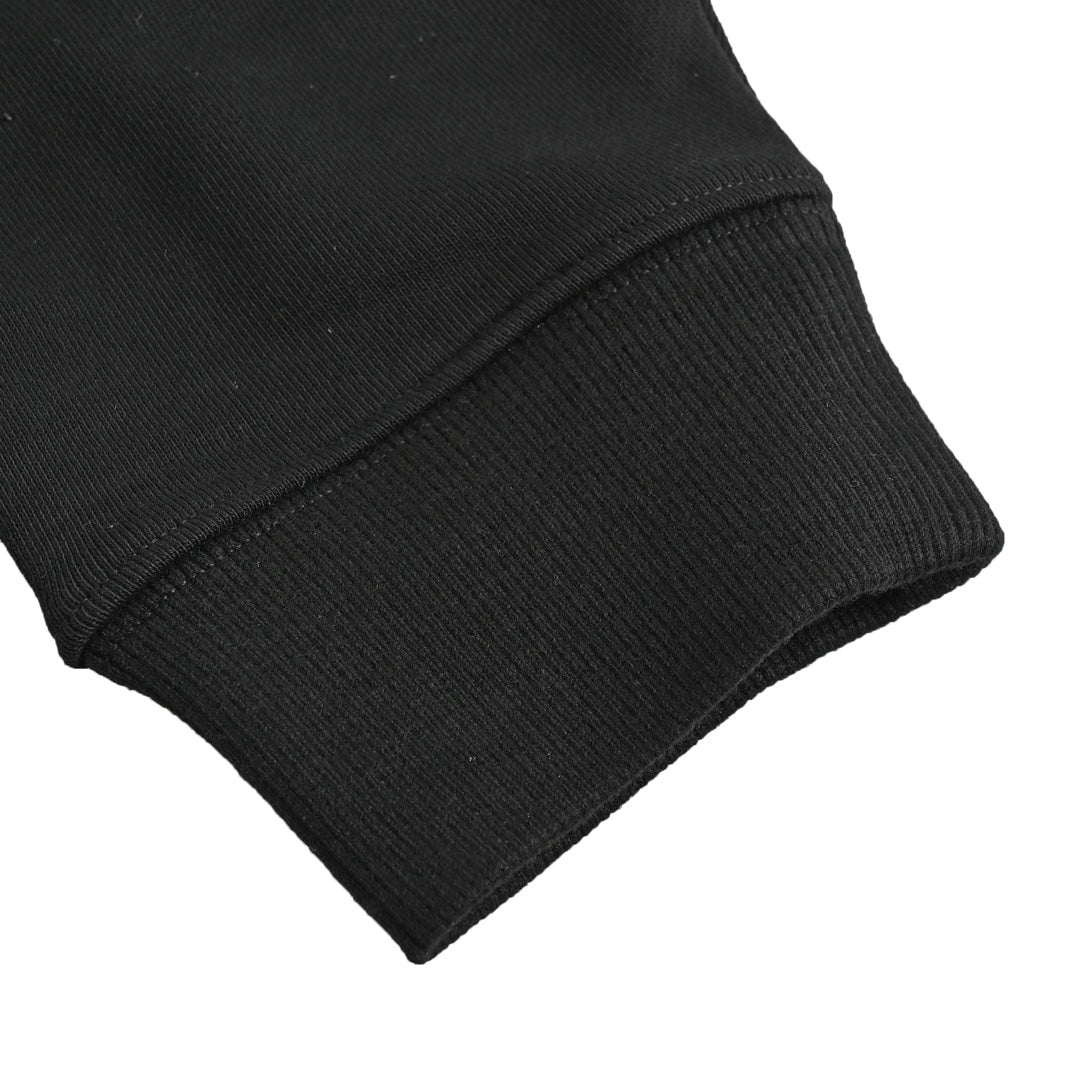 Sweat-shirt col rond à encre peinte co-marquée