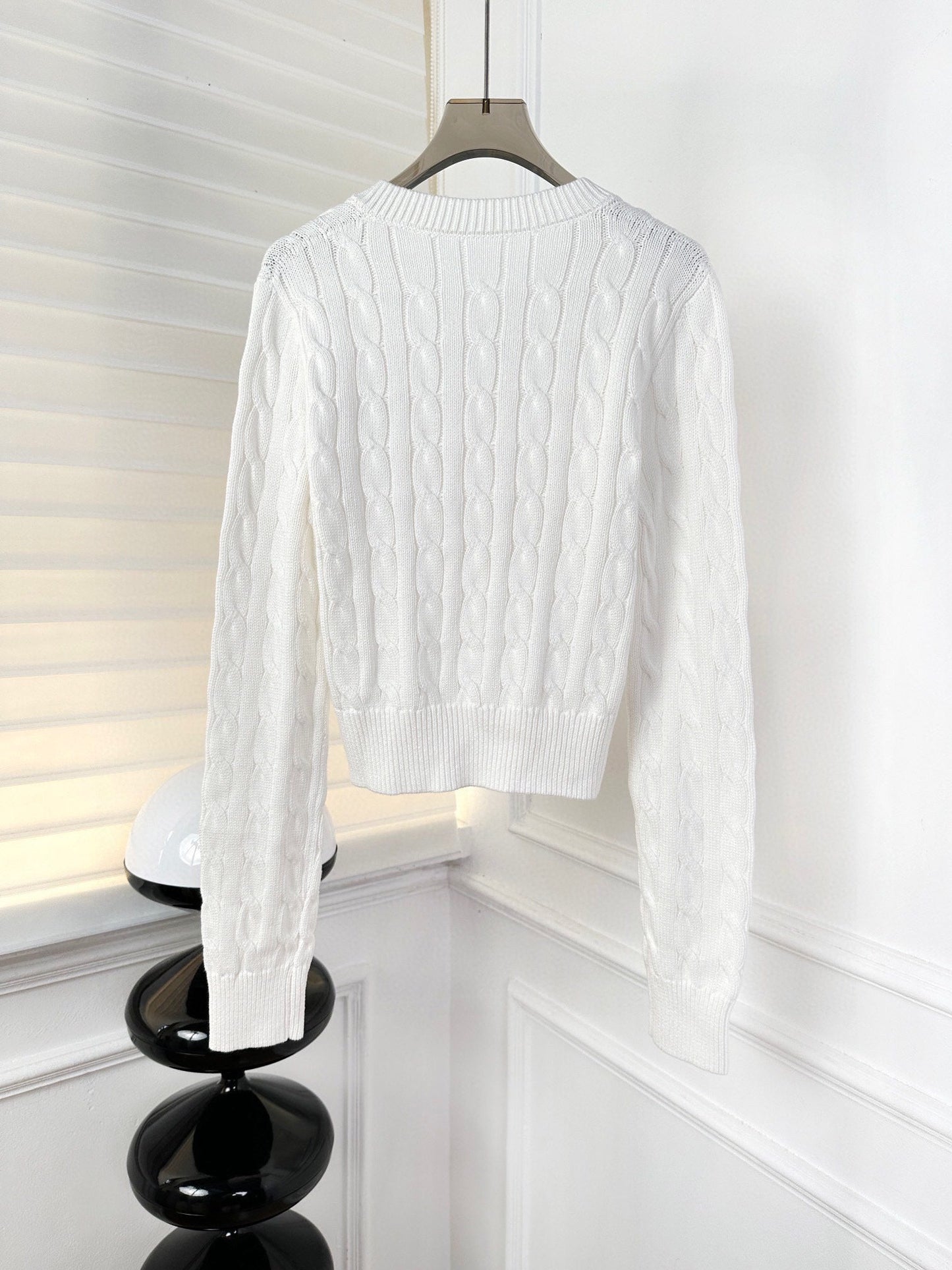 pull ras du cou avec logo classique