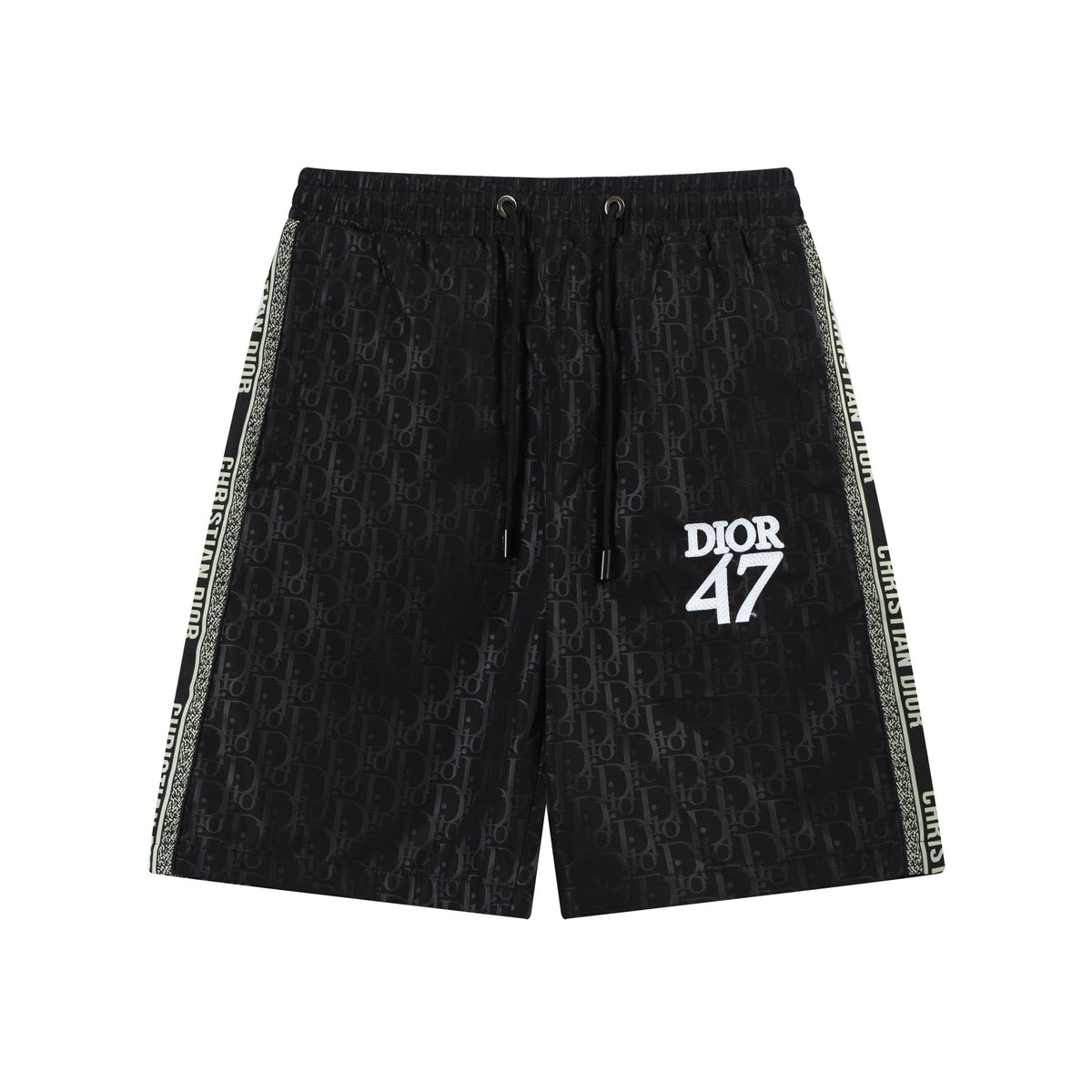 Short de plage de couleur unie