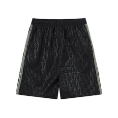 Short de plage de couleur unie
