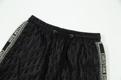 Short de plage de couleur unie