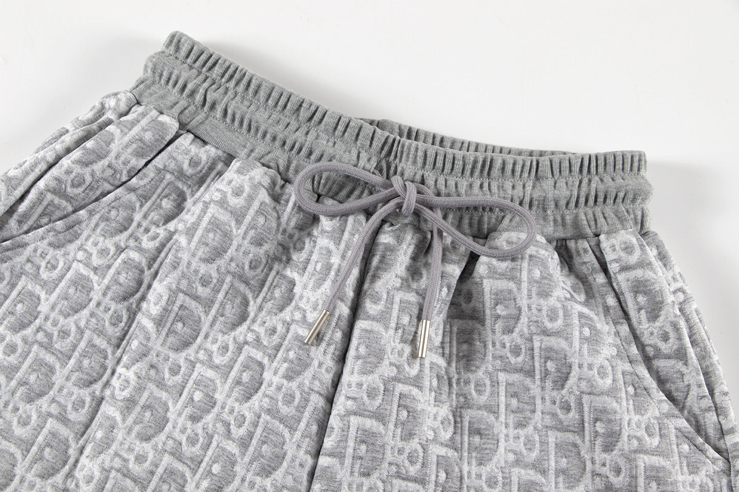 Shorts aus Jacquard-Strick