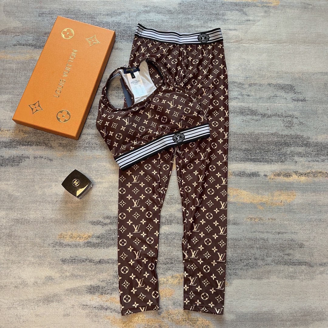 Hochelastisches Yoga-Kleidungsset