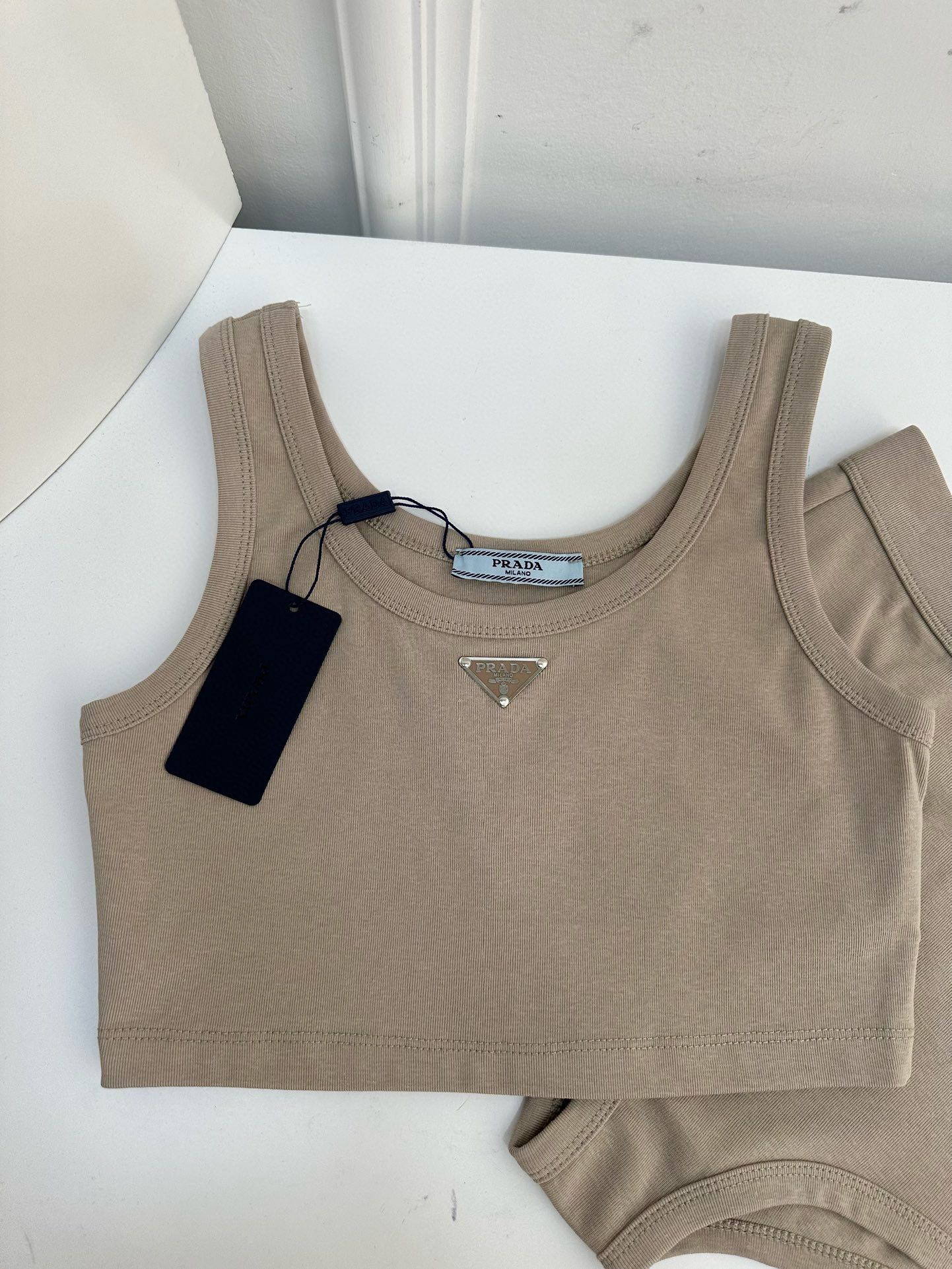 Tanktop➕Unterwäscheset mit hoher Taille,