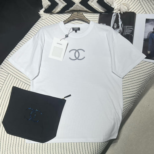 Heiße Strass-Kurzarm