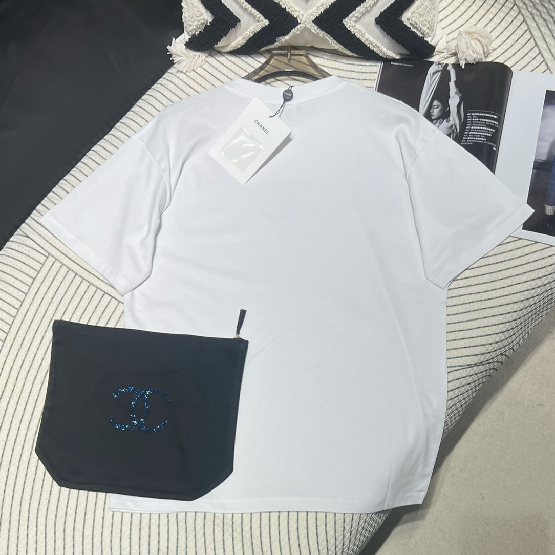 Heiße Strass-Kurzarm