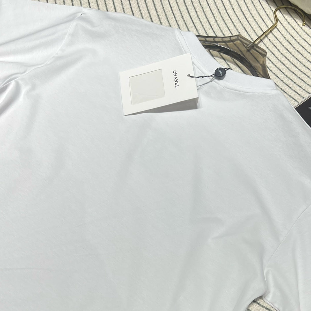 Heiße Strass-Kurzarm