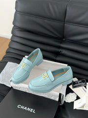 24S new double buckle Mary Jane loafers