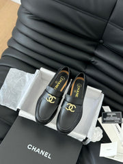 24S new double buckle Mary Jane loafers