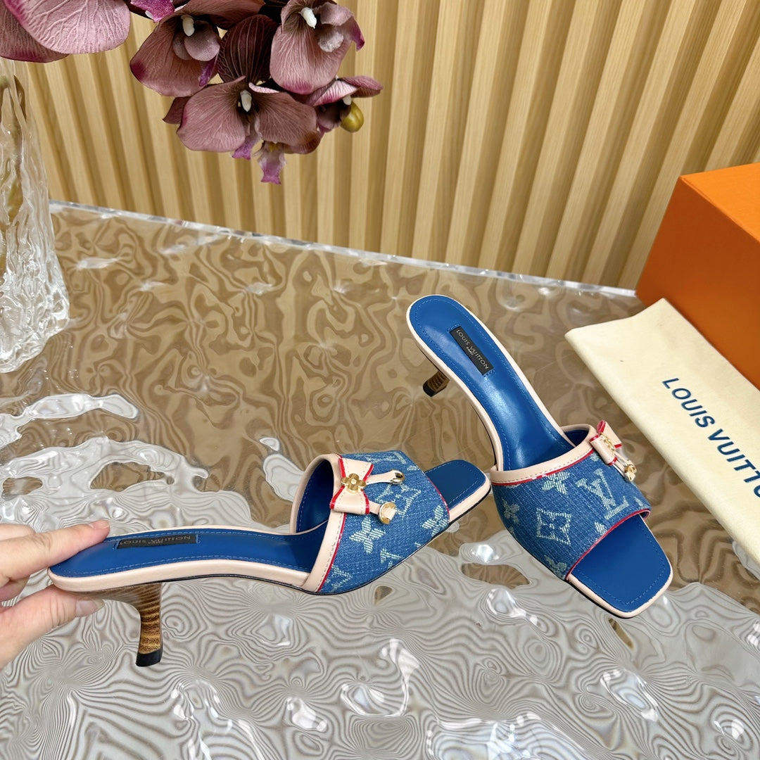 Sandales à talons de chat