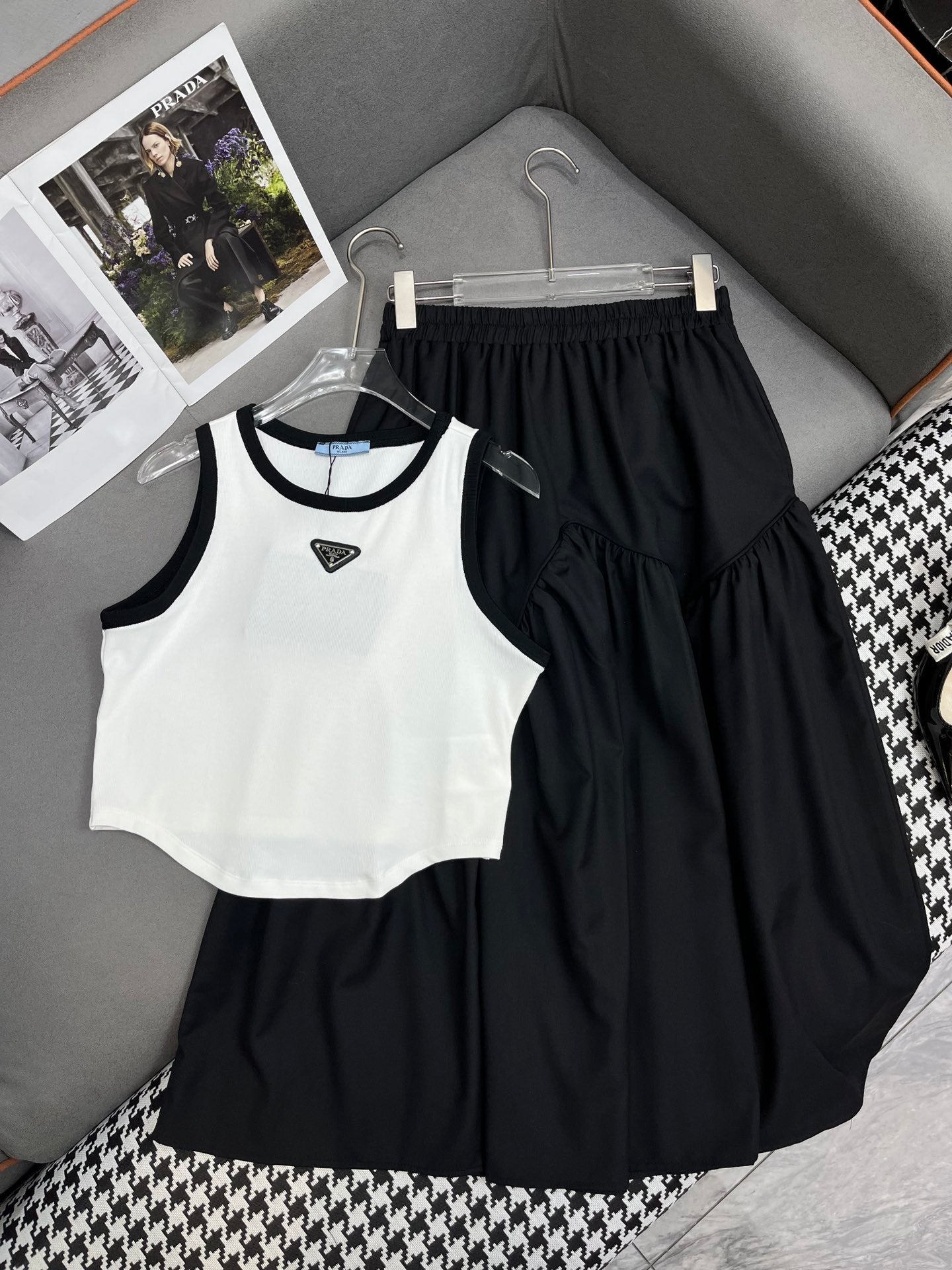 Kleine Weste➕Rockanzug