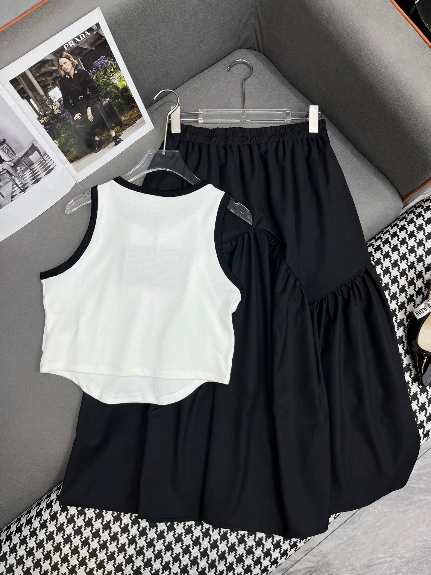 Kleine Weste➕Rockanzug