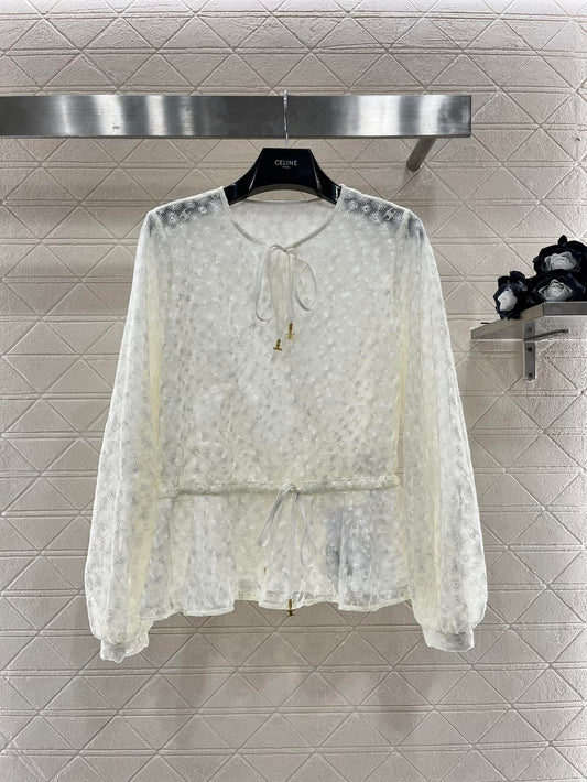 Palastoberteil mit schwerer Stickerei