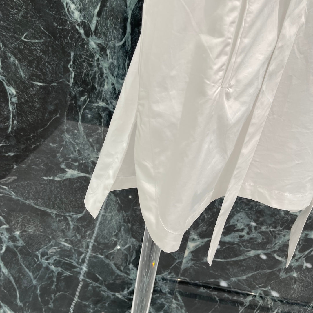 Hemd mit Horsebit-Schleife