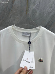 New classic felt embroidered seal logo short-sleeved t-shirt