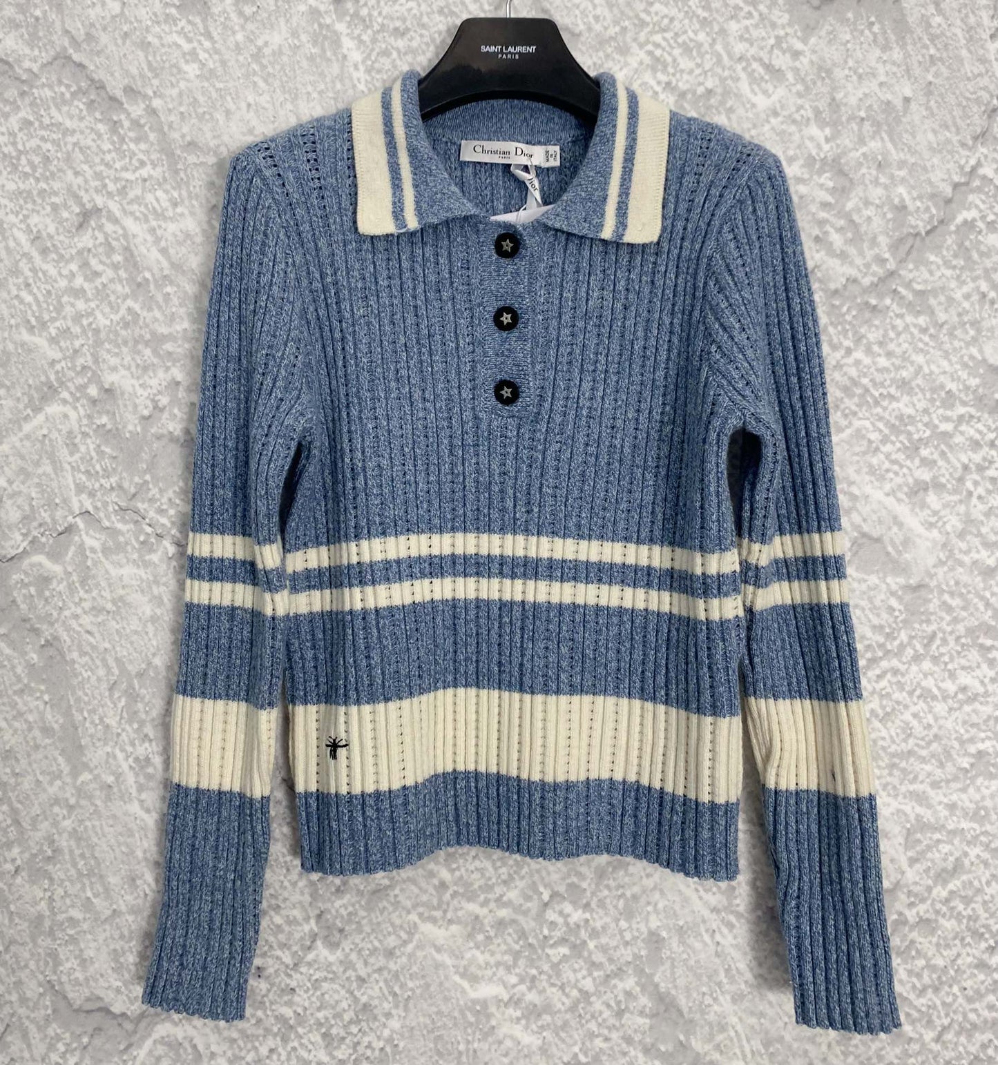 Lange Ärmel mit gestricktem Revers