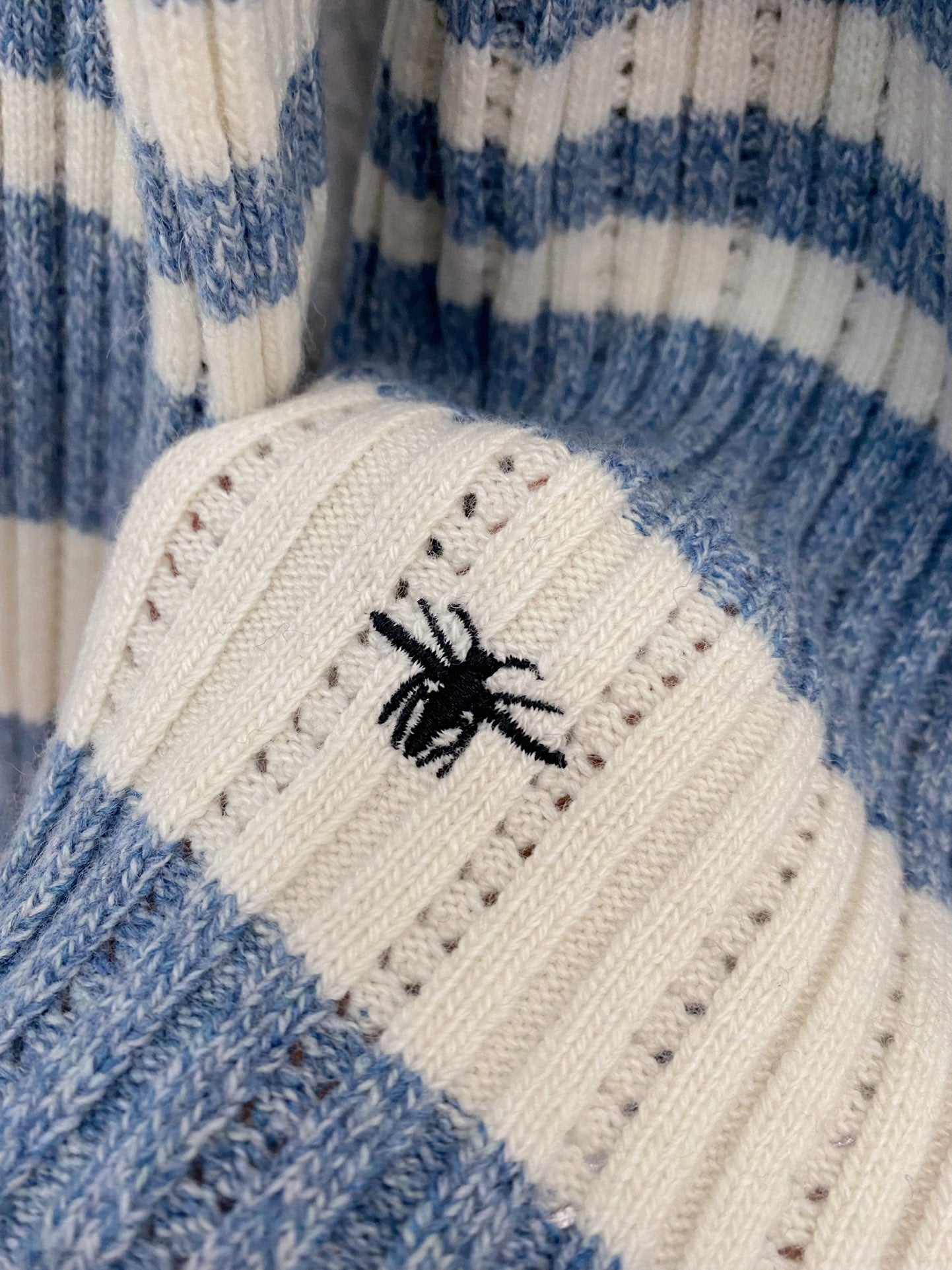 Lange Ärmel mit gestricktem Revers