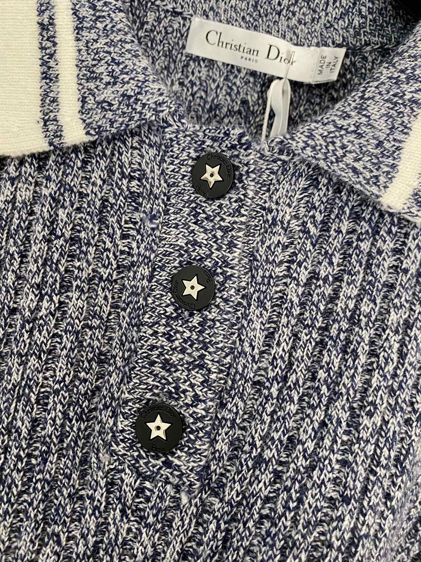 Lange Ärmel mit gestricktem Revers