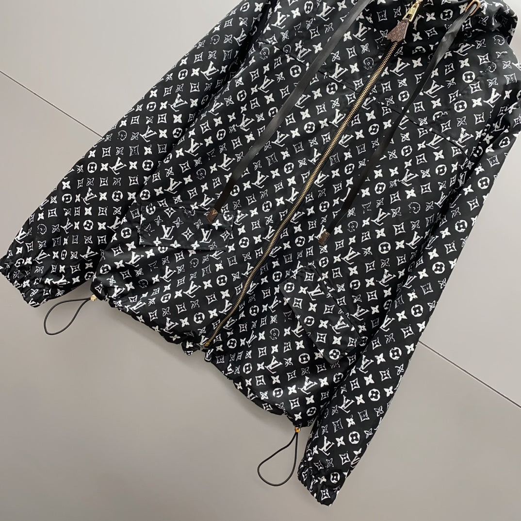 Bedruckte Sonnenschutz-Kapuzenjacke