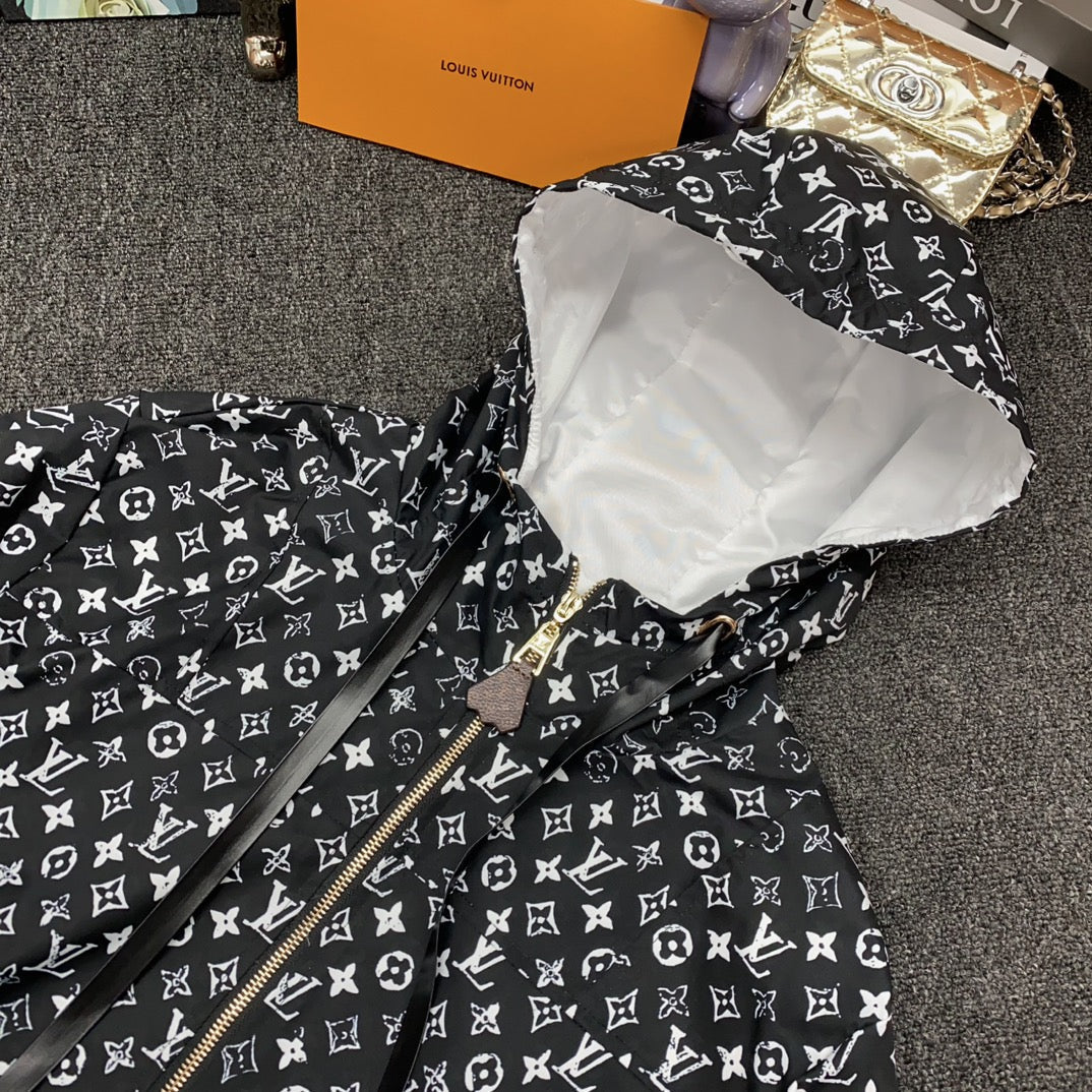 Bedruckte Sonnenschutz-Kapuzenjacke