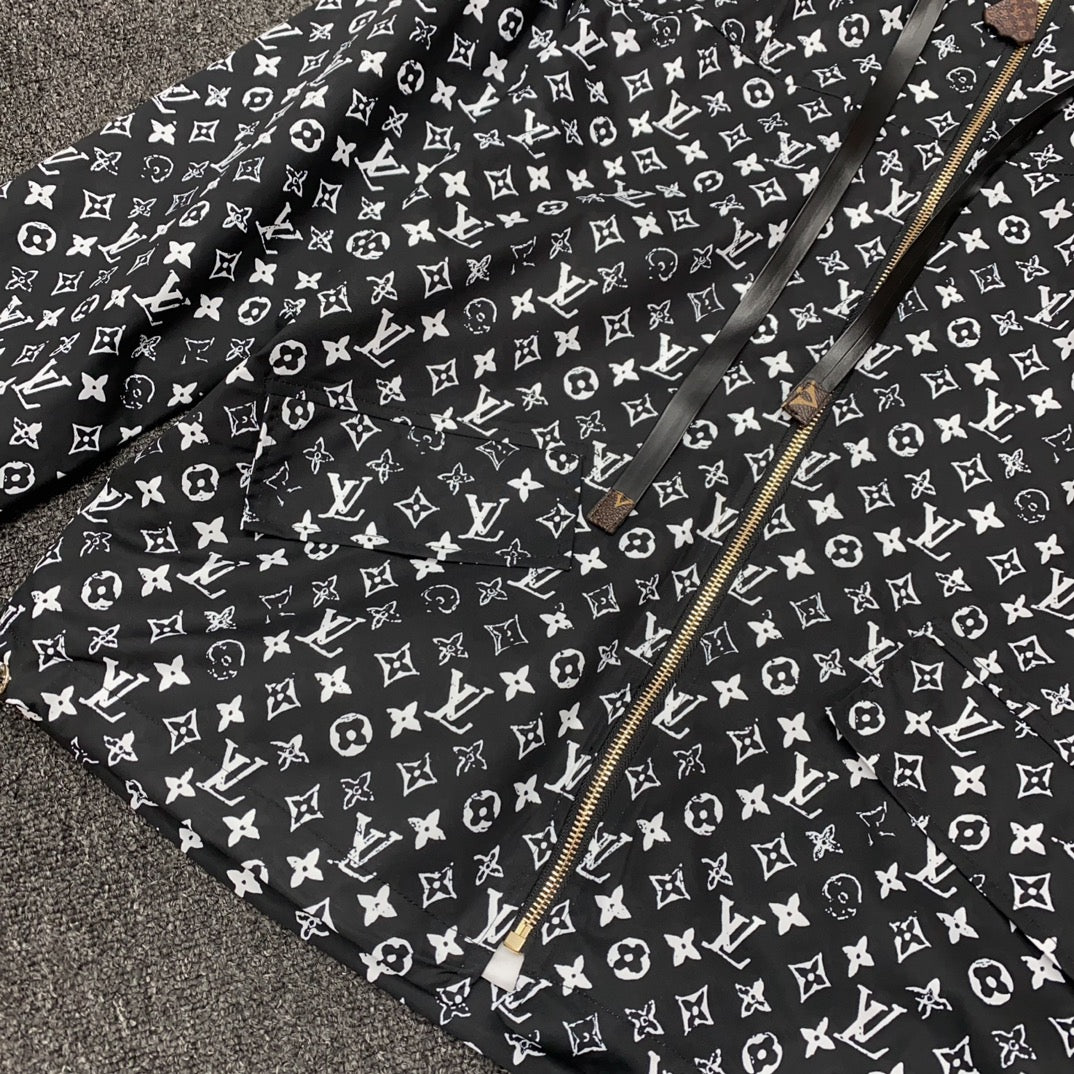 Bedruckte Sonnenschutz-Kapuzenjacke