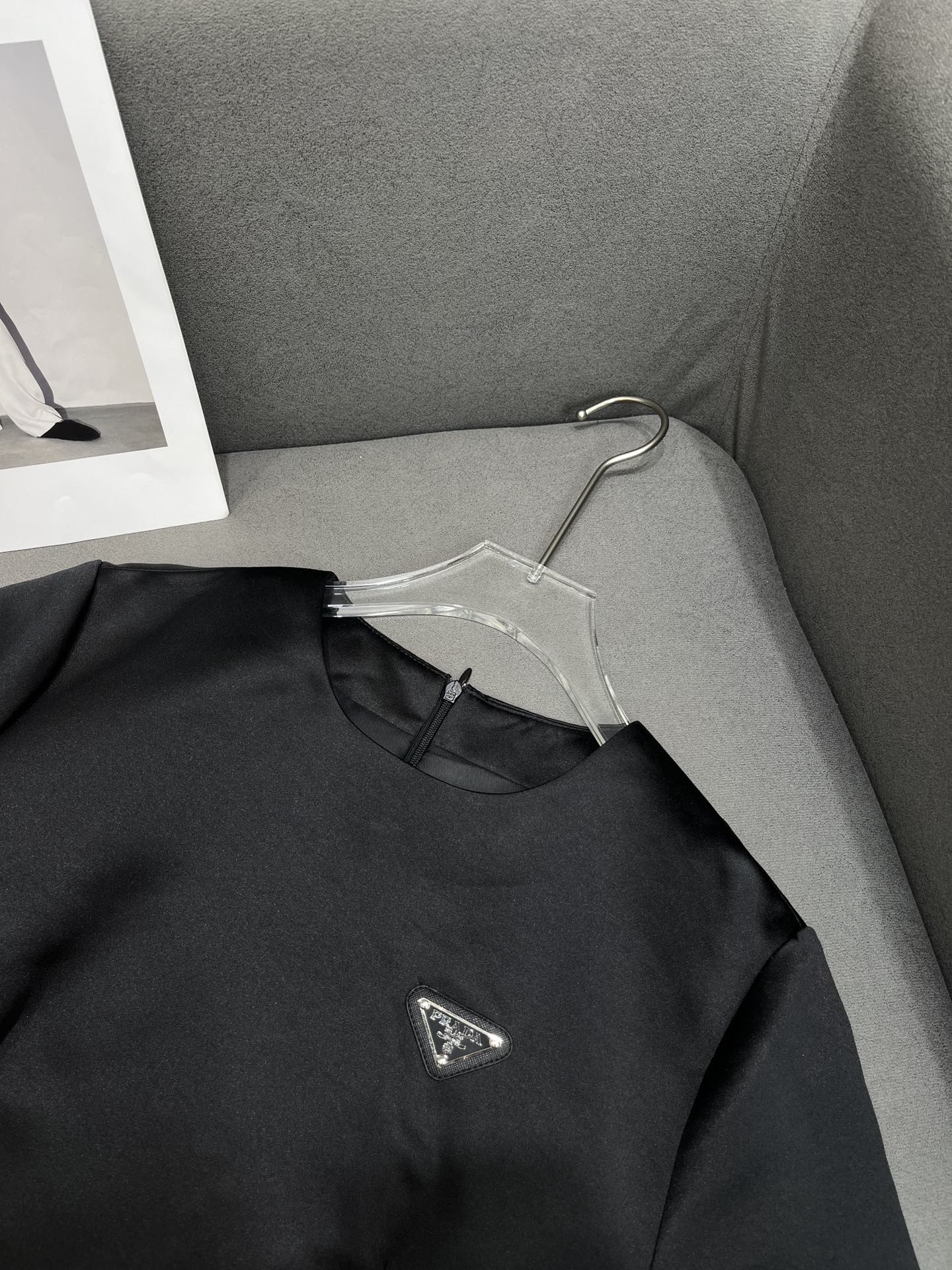 Kleid mit halben Ärmeln