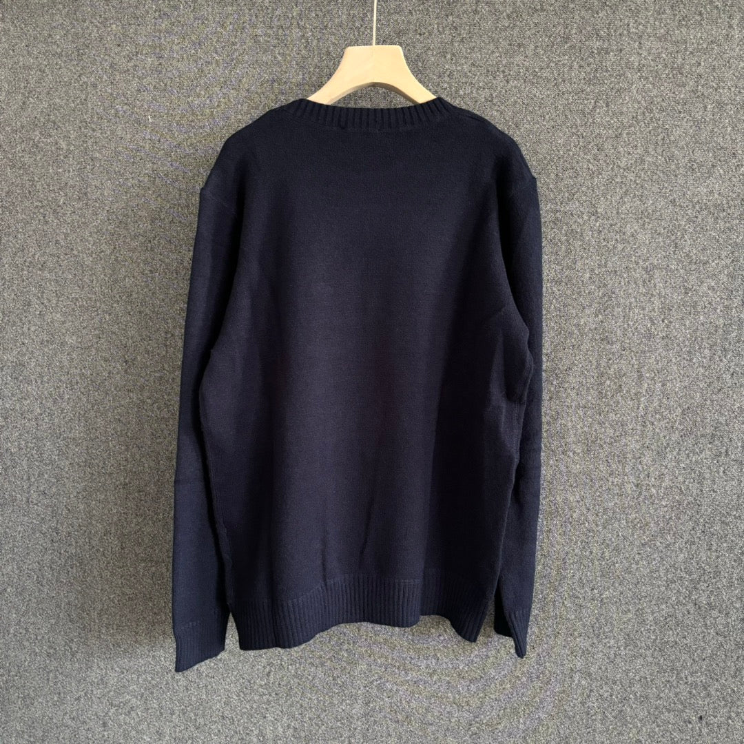 Pull à manches longues en tricot confortable