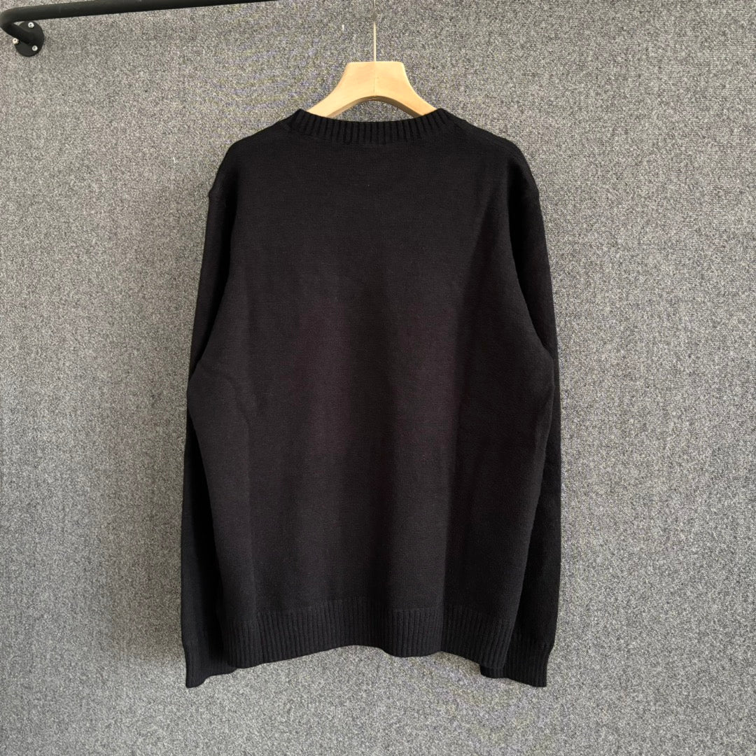 Pull à manches longues en tricot confortable