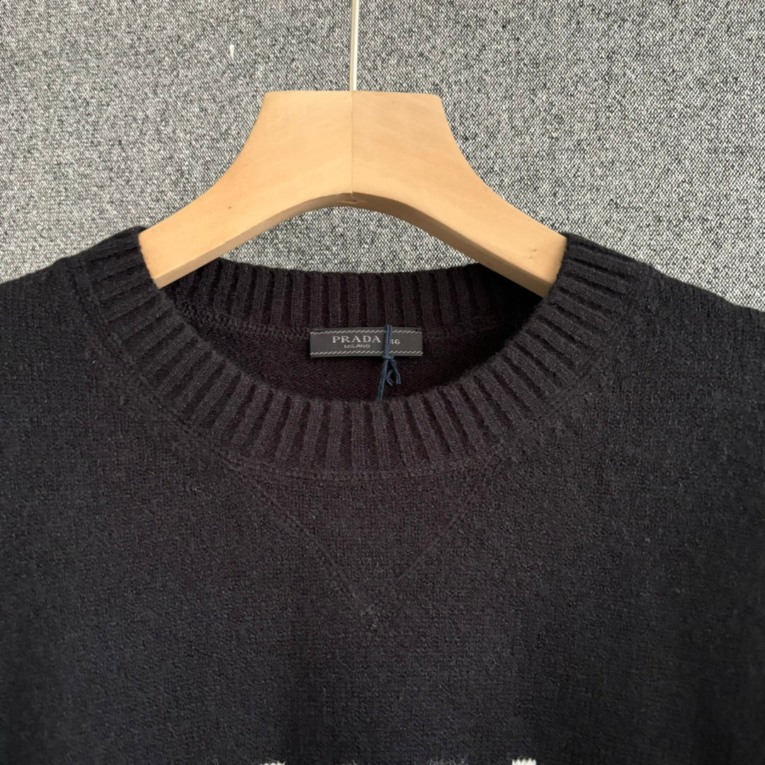 Pull à manches longues en tricot confortable