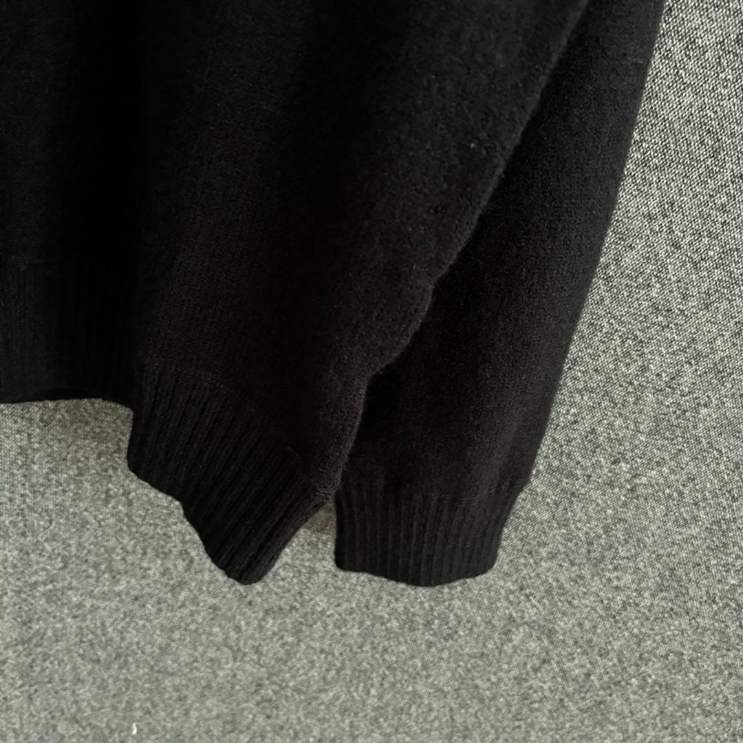 Pull à manches longues en tricot confortable