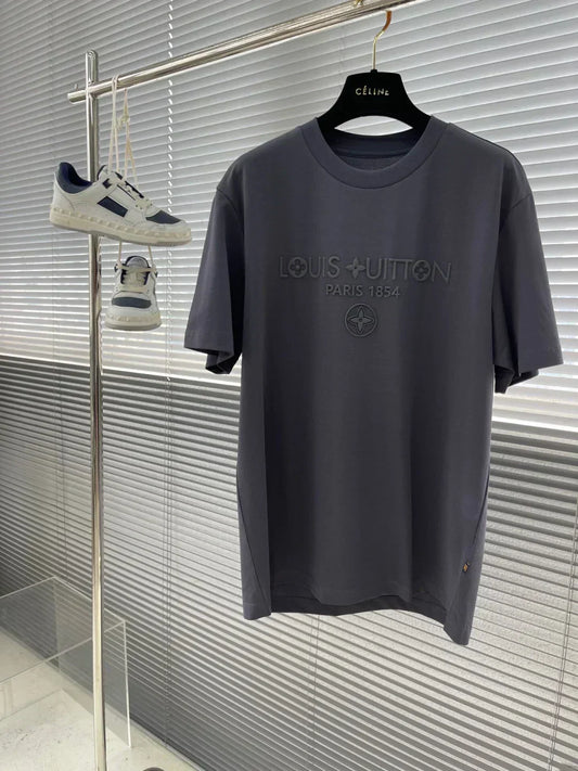 T-shirt col rond brodé 