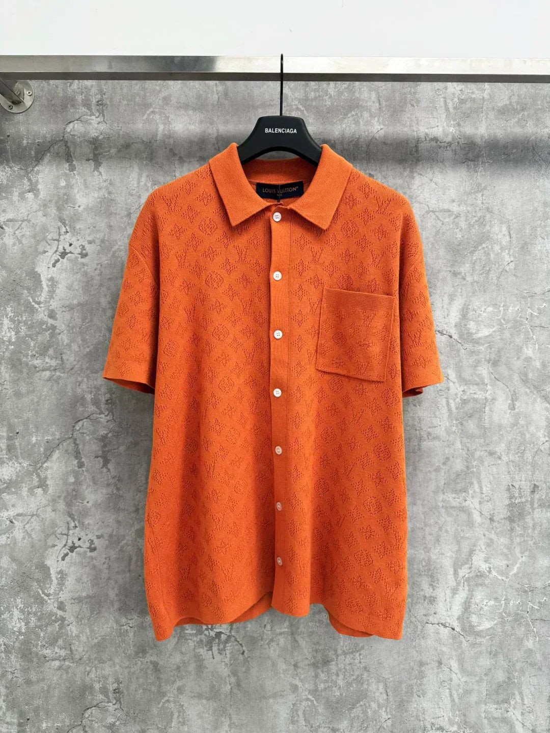 Gestricktes Hohl-T-Shirt 