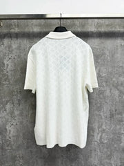 Gestricktes Hohl-T-Shirt 