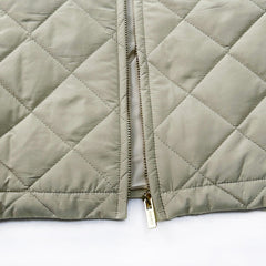 rhombus cotton jacket
