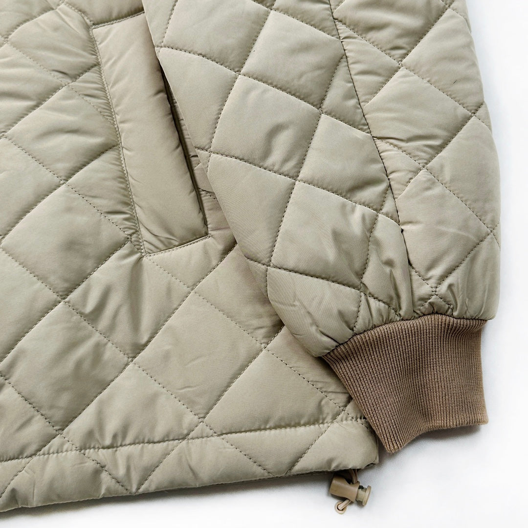 Baumwolljacke mit Rautenmuster