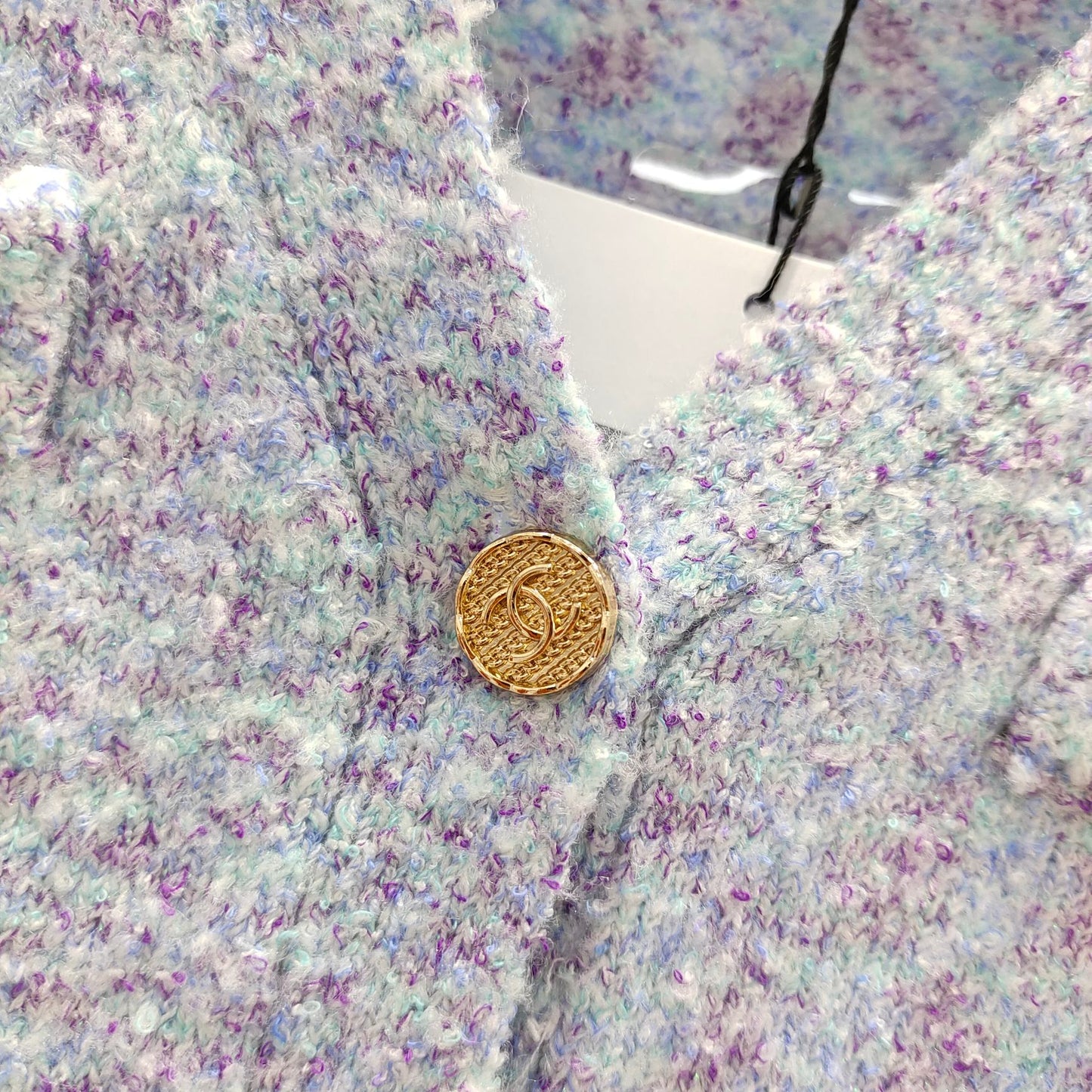 Neuer Space Dye-Strickcardigan