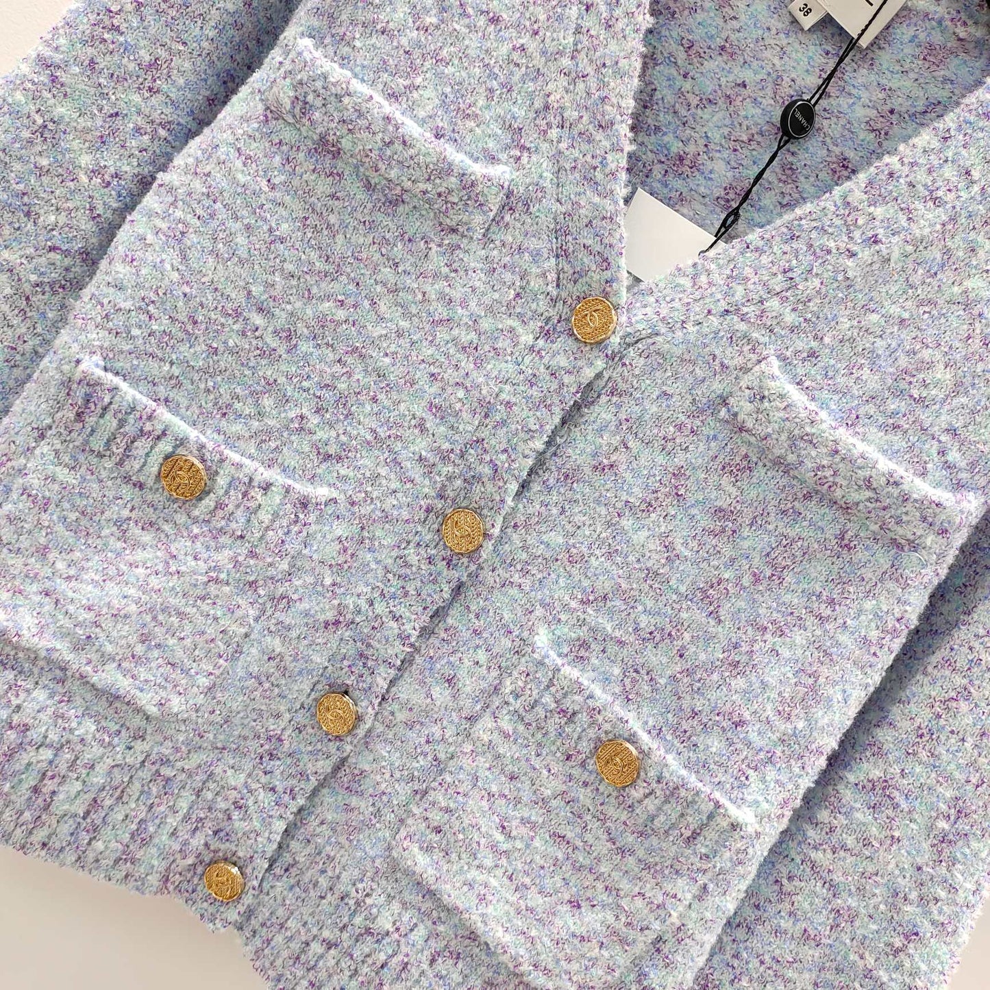 Neuer Space Dye-Strickcardigan