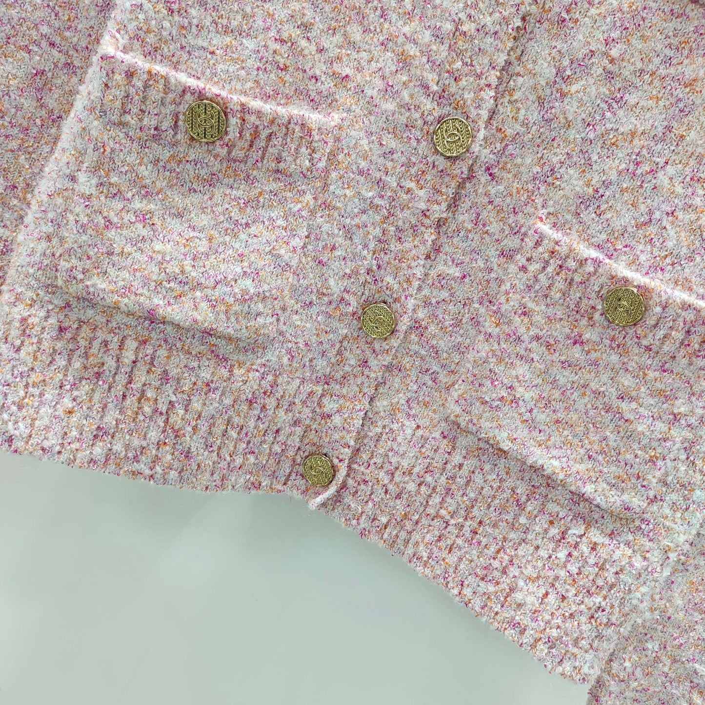 Neuer Space Dye-Strickcardigan