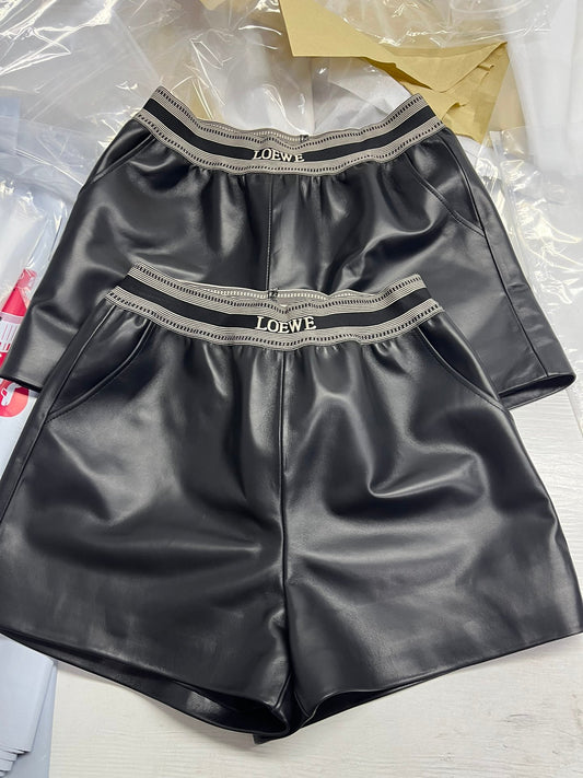 Shorts aus Schaffell