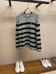 Pull en laine rayé 