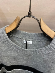 Pull en laine rayé 