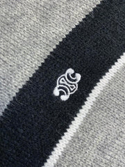 Pull en laine rayé 