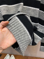 Pull en laine rayé 