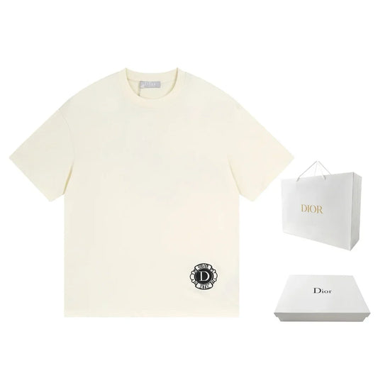 T-shirt classique en coton imprimé
