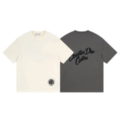 T-shirt classique en coton imprimé