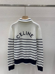 New knitted half zip pullover